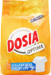 Стиральный порошок DOSIA Optima Альпийская свежесть, 6кг