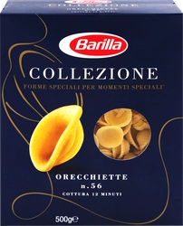 Макароны BARILLA Collezione Orecchiette, группа А высший сорт, 500г