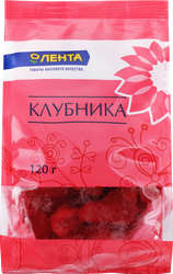 Цукаты ЛЕНТА Клубника, 120г