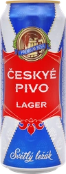 Пиво светлое CESKYE PIVO Lager фильтрованное пастеризованное 4,6%, ж/б, 
0.5л