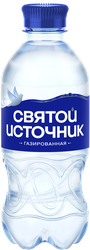 Изображение товара Вода питьевая СВЯТОЙ ИСТОЧНИК газированная, 0.33л