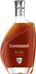 Коньяк СТАРЕЙШИНА Noble старый КС 18 лет 40%, 0.5л