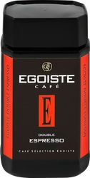 Кофе растворимый EGOISTE Double Espresso Freeze Jar сублимированный ст/б, 100г