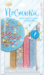 Изображение товара Посыпки кондитерские ПАРФЭ Голубой микс, 20г