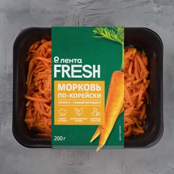 Салат ЛЕНТА FRESH Морковь по-корейски, 200г