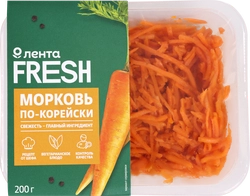 Салат ЛЕНТА FRESH Морковь по-корейски, 200г