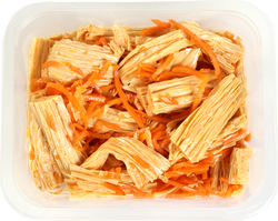 Салат ЛЕНТА FRESH из спаржи с морковью, 200г