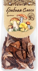 Грибная смесь сушеная КЕДРОВЫЙ БОР белые грибы, подосиновики и лисички, 45г