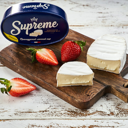 Сыр мягкий SUPREME с белой плесенью, без змж, 125г