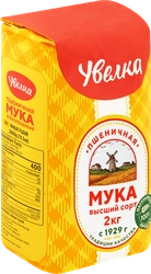 Мука пшеничная УВЕЛКА высший сорт, 2кг