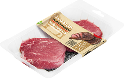 Стейк из мраморной говядины МИРАТОРГ Паризьен Black Angus, 290г