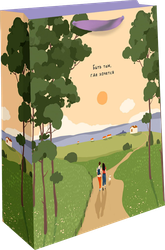 Изображение товара Пакет подарочный АРТ ДИЗАЙН АВ стандарт 26х32см+