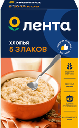 Изображение товара Хлопья мультизлаковые ЛЕНТА 7 злаков, 500г