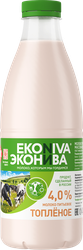 Изображение товара Молоко топленое ЭКОНИВА 4%, без змж, 1000мл