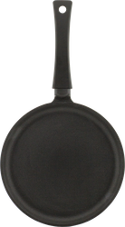 Изображение товара Сковорода блинная HOMECLUB Basic 24см литая, ручка soft-touch Арт. 2408П