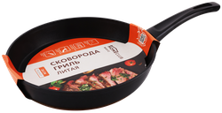 Сковорода-гриль HOMECLUB Basic литая ручка soft-touch 26х26см Арт.  2614П/0625Л