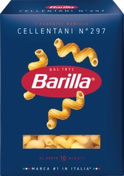 Макароны BARILLA Cellentani n.297 из твердых сортов пшеницы группа А высший сорт, 450г