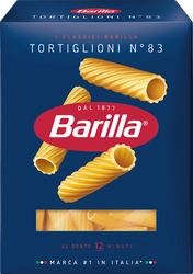 Макароны BARILLA Tortiglioni n.83 из твердых сортов пшеницы группа А высший сорт, 450г