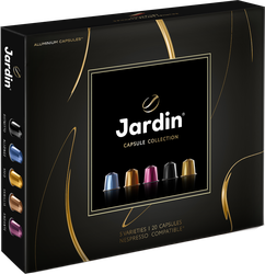 Кофе капсульный JARDIN Набор ассорти молотый жареный, 102г