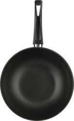 Изображение товара Сковорода Вок HOMECLUB Basic 28см литая, ручка soft-touch Арт. 2802П