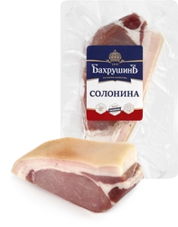 Солонина соленая из свинины БАХРУШИНЪ, весовая