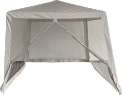 Тент ACTIWELL 3x3м с антимоскитными сетками, Арт. 3.0M90PE-N