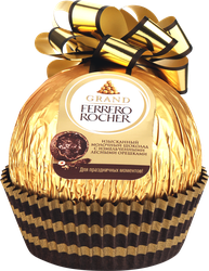 Изображение товара Конфеты FERRERO ROCHER Гранд, фигурный шоколад, 125г