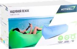 Лежак надувной ACTIWELL 230х70см, Арт. SOF-01