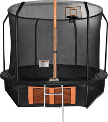 Батут ACTIWELL 305x305x230см, с лестницей и баскетбольным кольцом, Арт. 10F305-BA