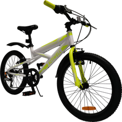 Велосипед горный ACTIWELL Junior 20" 6 скоростей, бело-голубой, Арт.  JUN20ST-U