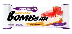 Батончик протеиновый BOMBBAR Малиновый чизкейк, 60г