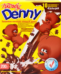 Изображение товара Готовый завтрак KROSBY Denny Медвежата, шоколадные, 200г