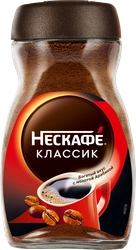 Кофе растворимый с добавлением молотого NESCAFE Classic ст/б, 95г