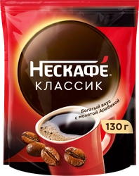 Изображение товара Кофе растворимый с добавлением молотого НЕСКАФЕ Classic, 130г