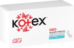 Прокладки ежедневные KOTEX Super Slim Deo, 56шт