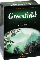 Чай зеленый GREENFIELD Jasmine Dream листовой, 100г