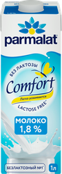 Изображение товара Молоко ультрапастеризованное PARMALAT Comfort безлактозное 1,8%, без
змж, 1000мл