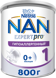 Изображение товара Смесь детская NAN 1 Гипоаллергенный, с 0 месяцев, 800г