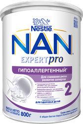 Изображение товара Смесь молочная NAN 2 гипоаллергенная, с 6 месяцев, 800г