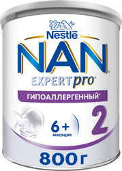Изображение товара Смесь детская NAN 2 Гипоаллергенный, с 6 месяцев, 800г