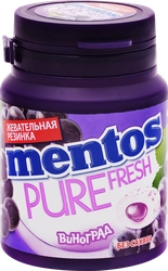 Жевательная резинка MENTOS Pure fresh со вкусом винограда, 54г