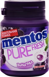 Жевательная резинка MENTOS Pure fresh со вкусом винограда, 54г