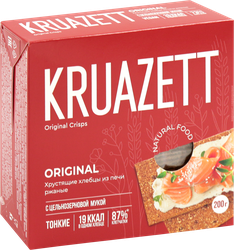 Хлебцы KRUAZETT тонкие ржаные, 200г
