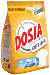 Стиральный порошок DOSIA Optima Альпийская свежесть, 4кг