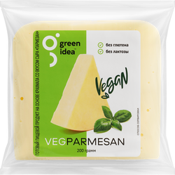Продукт пищевой на основе крахмала GREEN IDEA со вкусом сыра Пармезан 26%, 200г