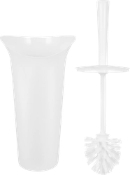 Набор для чистки туалета IDEA Лотос, белый, металлик Арт. М5018