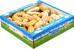 Изображение товара Печенье ВАНЮШКИНЫ СЛАДОСТИ Заварушечка в белой глазури, 300г