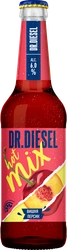 Напиток пивной DOCTOR DIESEL Hot Mix Вишня, персик пастеризованный 6%, 
0.45л