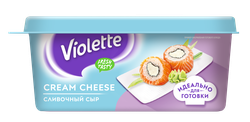 Сыр творожный КАРАТ Violette Cream Cheese Сливочный 70%, без змж, 400г