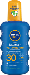 Изображение товара Спрей солнцезащитный для тела NIVEA Защита и увлажнение SPF30, 200мл